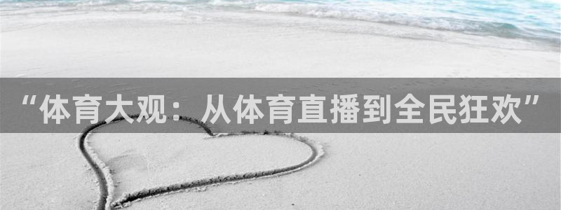 “体育大观：从体育直播到全民狂欢”