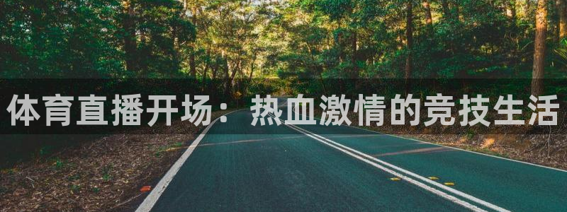 体育直播开场：热血激情的竞技生活